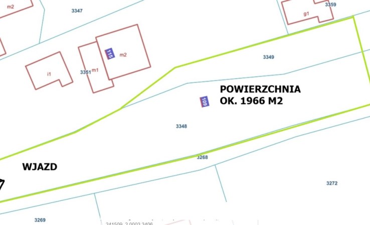 działka na sprzedaż - Mszana, Połomia